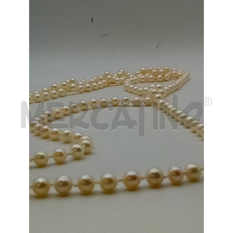 COLLANA PERLE LUNGA | Mercatino dell'Usato Roma porta maggiore 2