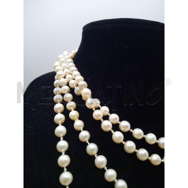 COLLANA PERLE LUNGA | Mercatino dell'Usato Roma porta maggiore 4