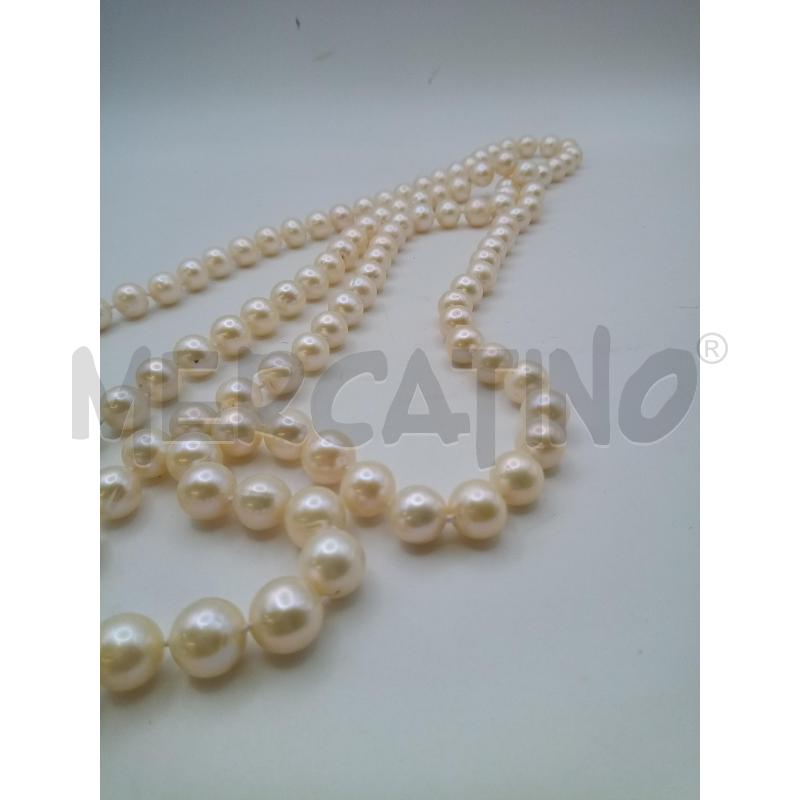 COLLANA PERLE MED. LUNGA | Mercatino dell'Usato Roma porta maggiore 2