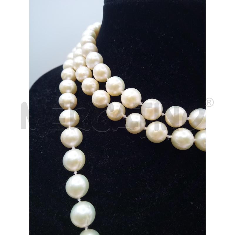 COLLANA PERLE MED. LUNGA | Mercatino dell'Usato Roma porta maggiore 4