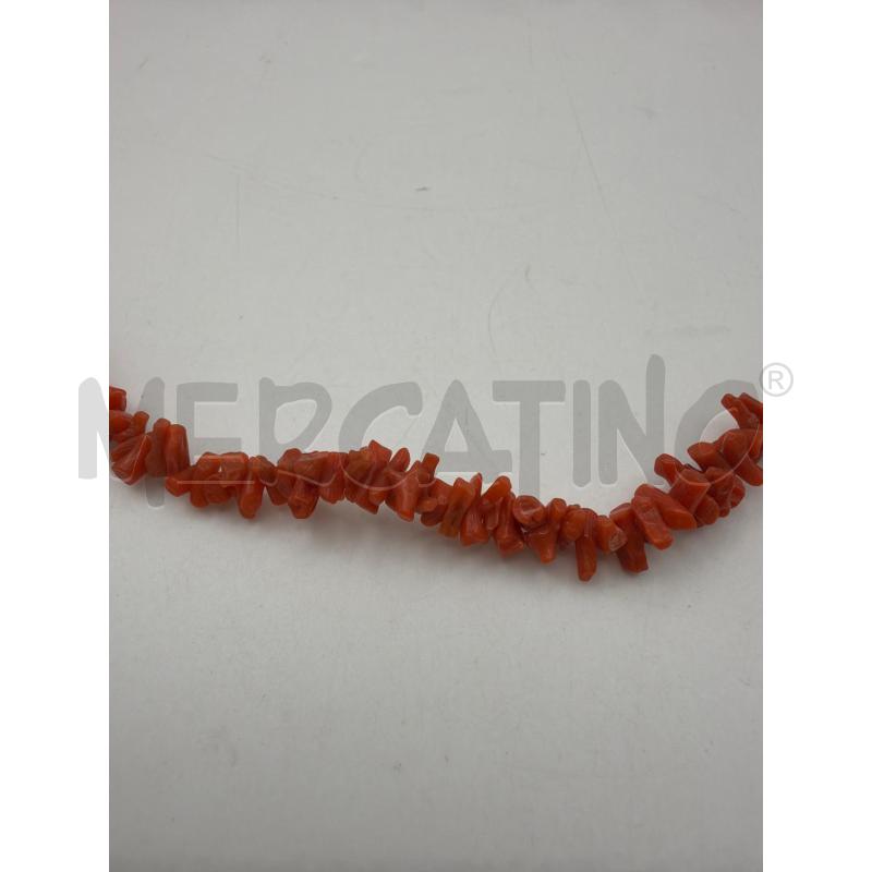 COLLANA RAMETTI CORALLO | Mercatino dell'Usato Roma porta maggiore 2
