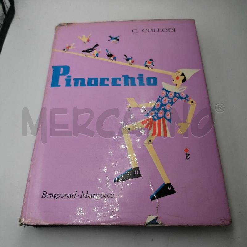 COLLODI - PINOCCHIO 1962 | Mercatino dell'Usato Roma porta maggiore 1
