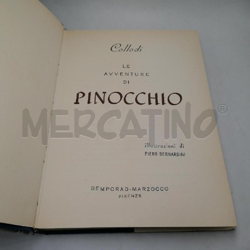 COLLODI - PINOCCHIO 1962 | Mercatino dell'Usato Roma porta maggiore 2