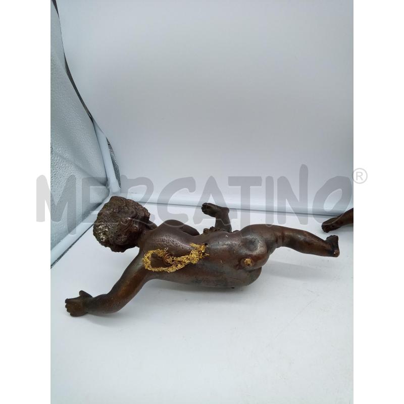 COPPAI PUTTI TERRAC RIVESTITI METALLO LIEVI DIFETTI EPOCA | Mercatino dell'Usato Roma porta maggiore 4