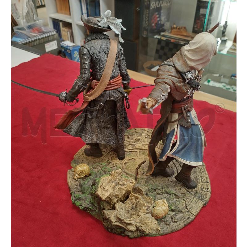 COPPIA FIGURE ASSASSIN'S CREED BLACK FLAG  | Mercatino dell'Usato Roma porta maggiore 1