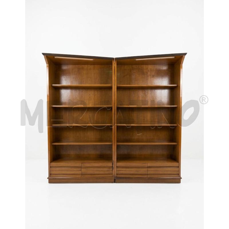 COPPIA LIBRERIA SVEDESE 2 MODULI + NEON | Mercatino dell'Usato Roma porta maggiore 1