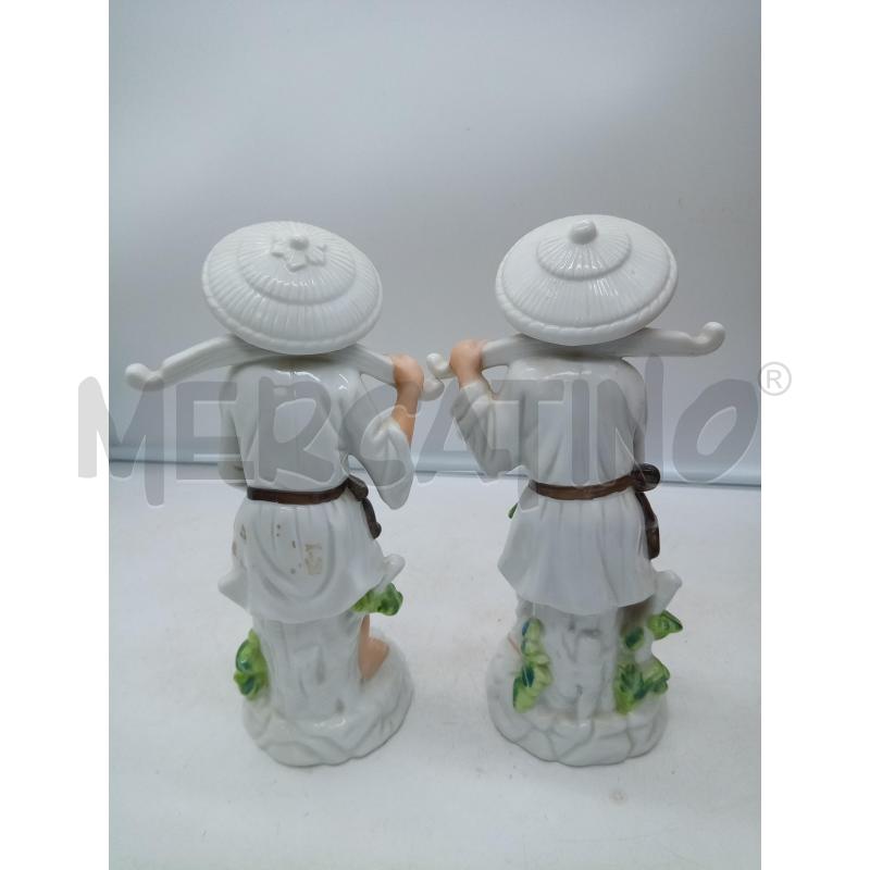 COPPIA STATUINE LUI LEI PORC CHINA  | Mercatino dell'Usato Roma porta maggiore 3