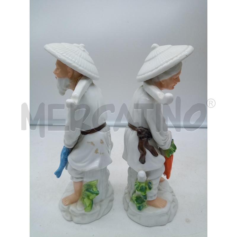 COPPIA STATUINE LUI LEI PORC CHINA  | Mercatino dell'Usato Roma porta maggiore 4