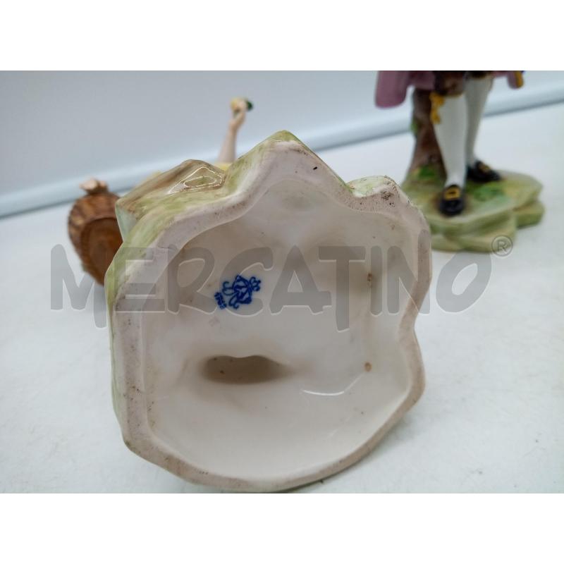 COPPIA STATUINE PORCELLANA VOLKSTEDT CONTADINI | Mercatino dell'Usato Roma porta maggiore 4
