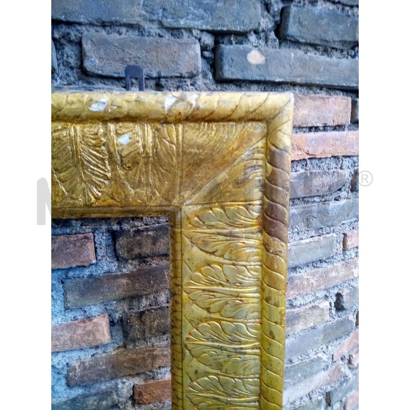 CORNICE LUCE 77X100 LEGNO DORATO IMPERO | Mercatino dell'Usato Roma porta maggiore 2