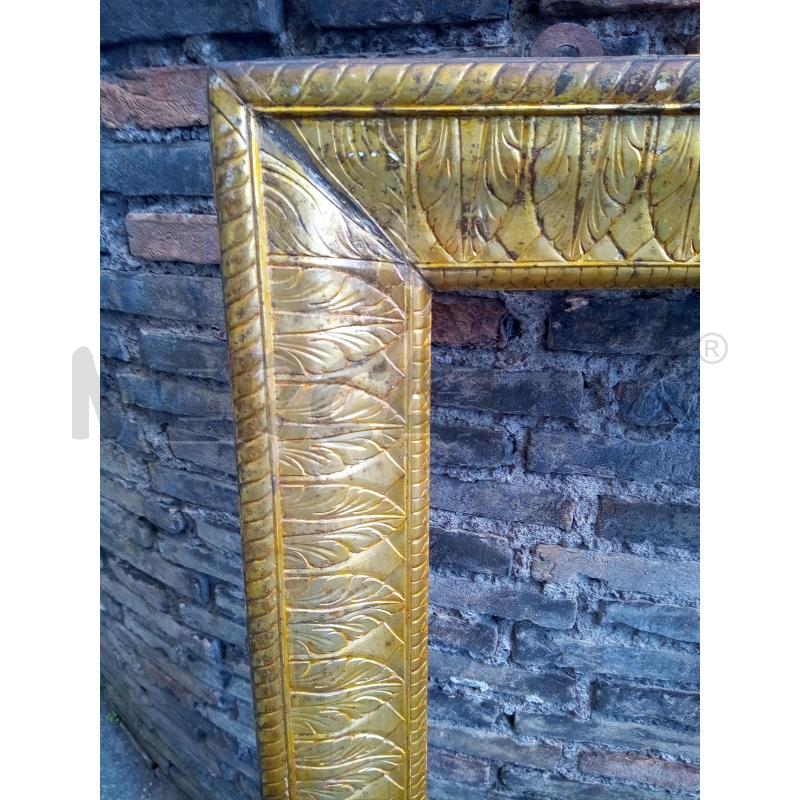 CORNICE LUCE 77X100 LEGNO DORATO IMPERO | Mercatino dell'Usato Roma porta maggiore 2