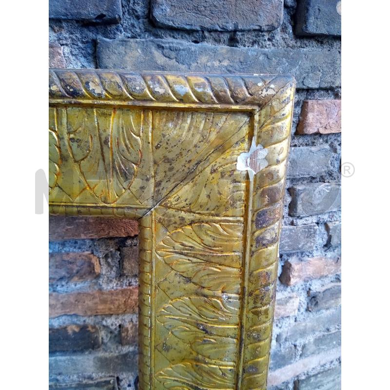 CORNICE LUCE 77X100 LEGNO DORATO IMPERO | Mercatino dell'Usato Roma porta maggiore 3