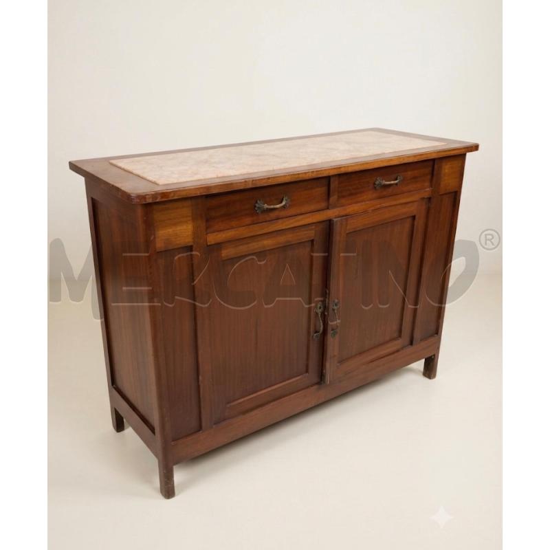 CREDENZA 2SP 2 CASS MOGANO MAMO ROSA | Mercatino dell'Usato Roma porta maggiore 1