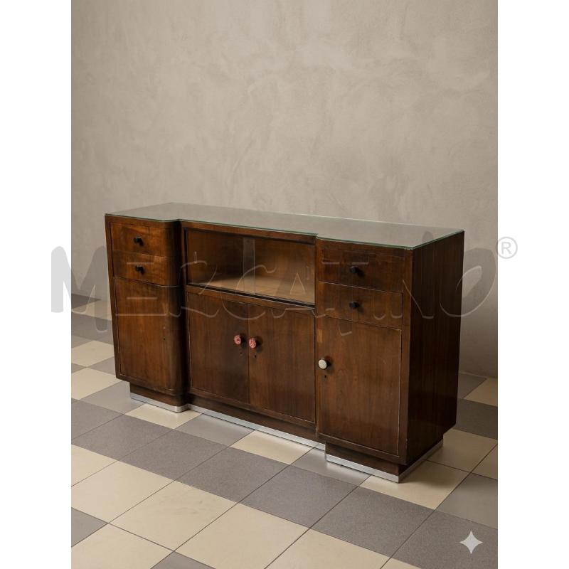 CREDENZA ANNI '60 4 CASS 4 SP 2ANTINE | Mercatino dell'Usato Roma porta maggiore 1