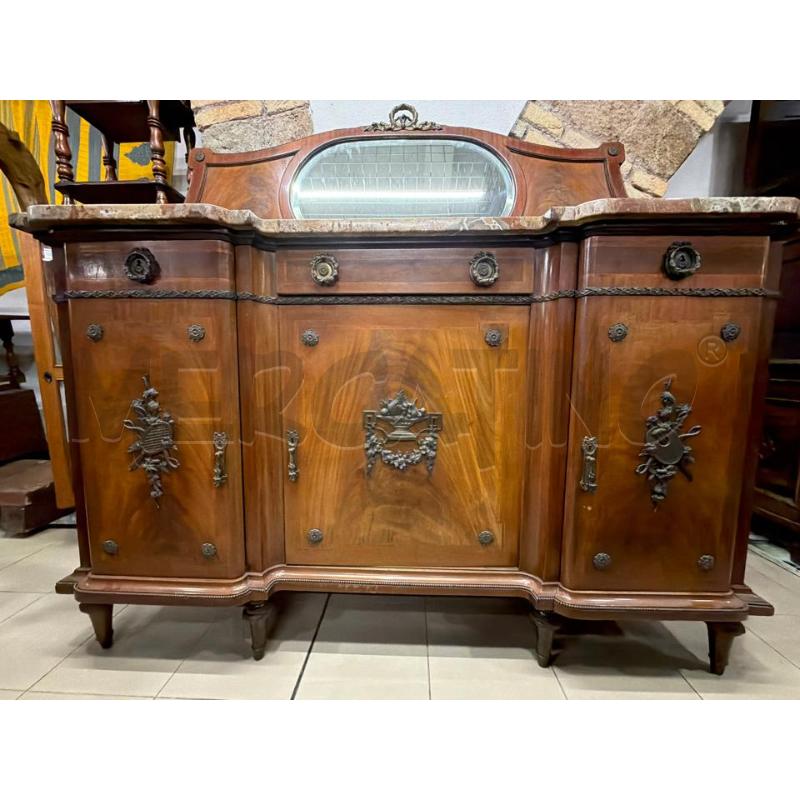 CREDENZA LIBERTY 3SP 1CASS P MARMO + SPECCH | Mercatino dell'Usato Roma porta maggiore 4
