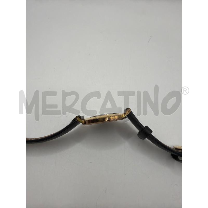 DANIEL WELLINGTON OROLOGIO QUADRANTE NERO GOLD CINTURINO NERO PELLE | Mercatino dell'Usato Roma porta maggiore 4