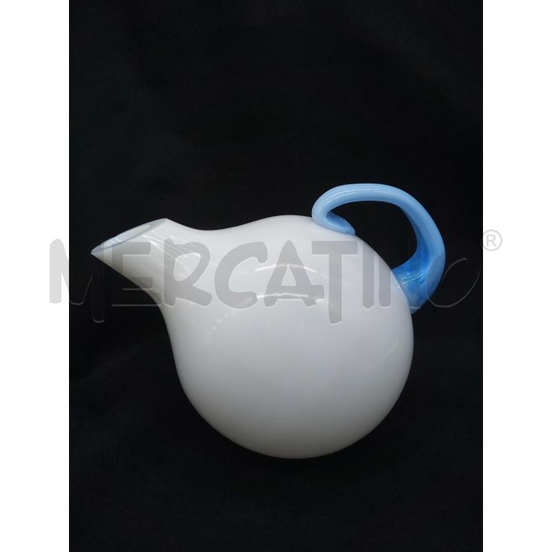 DECANTER LATTE IN VETRO BRACCIO AZZURRO DIFETTI | Mercatino dell'Usato Roma porta maggiore 3