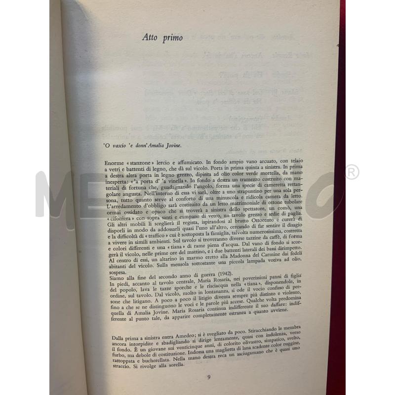 DE FILIPPO - CANTATA DEI GIORNI DISPARI 1 EDIZIONE 1951 | Mercatino dell'Usato Roma porta maggiore 3