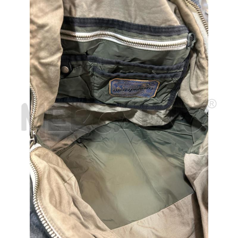 DIESEL BORSONE DENIM 2 MANICI NERI PELLE TRACOLLA | Mercatino dell'Usato Roma porta maggiore 3