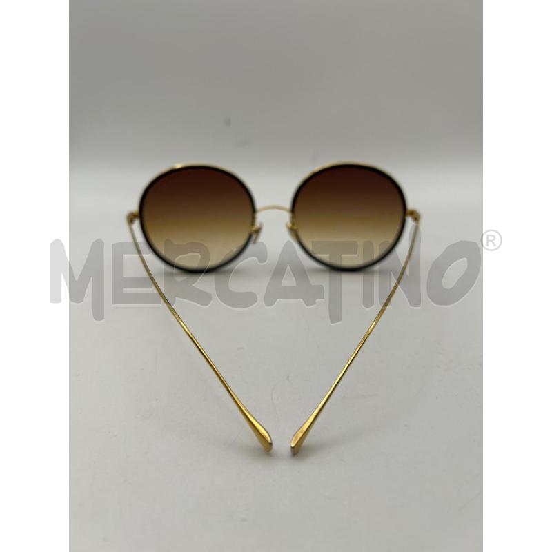 DITA OCCHIALI LENTE TONDA MARRONE ASTE GOLD LD | Mercatino dell'Usato Roma porta maggiore 3