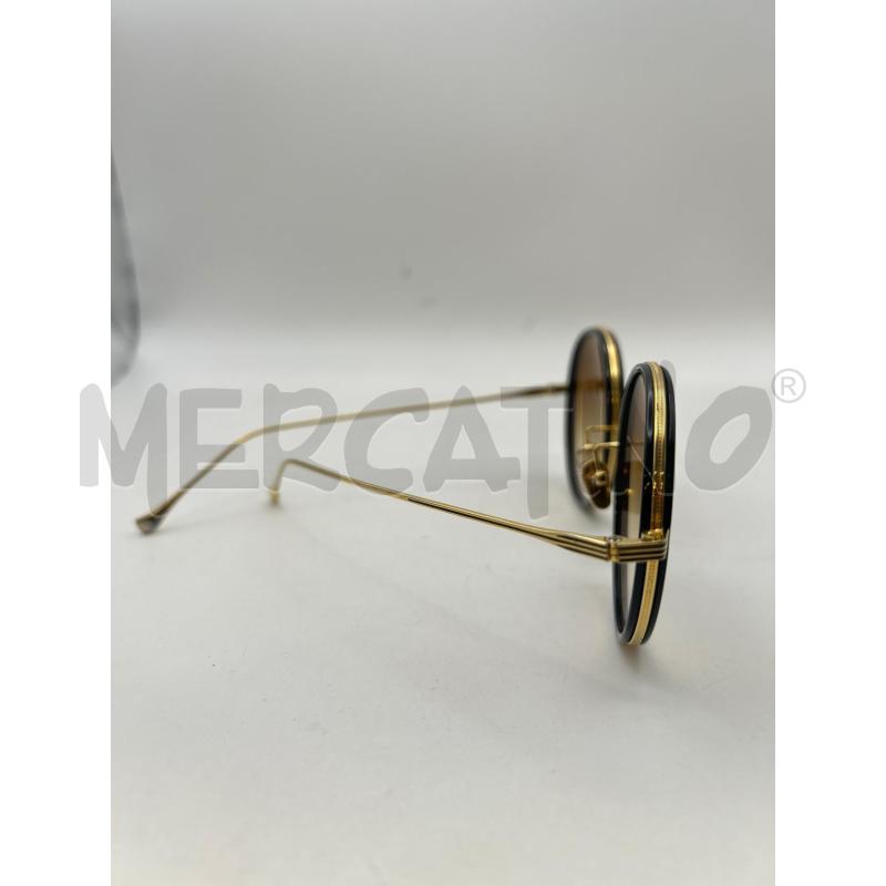 DITA OCCHIALI LENTE TONDA MARRONE ASTE GOLD LD | Mercatino dell'Usato Roma porta maggiore 4