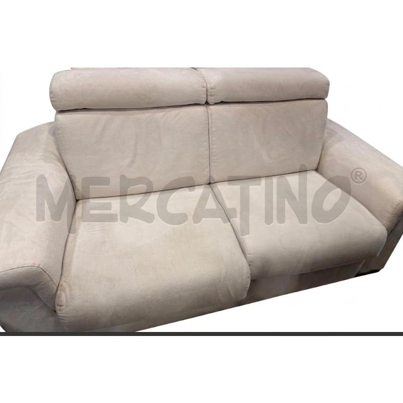 DIVANO BIANCO 3 POSTI SOFA | Mercatino dell'Usato Roma porta maggiore 1