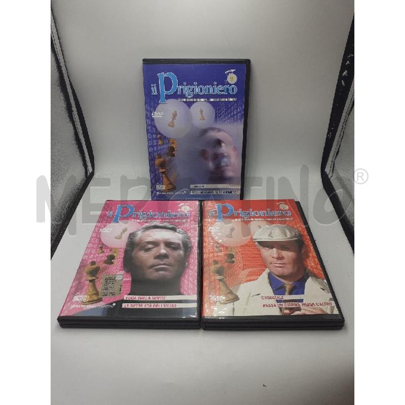 DVD IL PRIGIONERIO COMPLETA | Mercatino dell'Usato Roma porta maggiore 3