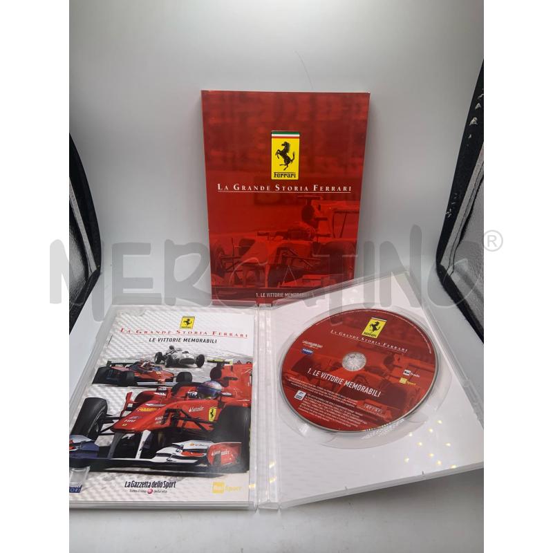 DVD LA GRANDE STORIA FERRARI  | Mercatino dell'Usato Roma porta maggiore 4