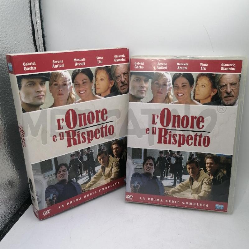 DVD PRIMA SERIE L'ONORE E IL RISPETTO  | Mercatino dell'Usato Roma porta maggiore 1