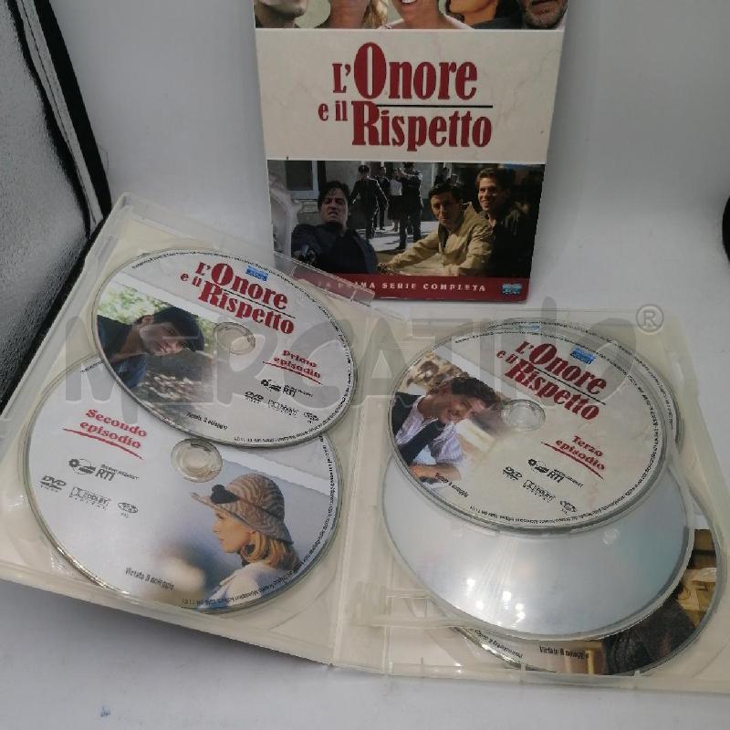 DVD PRIMA SERIE L'ONORE E IL RISPETTO  | Mercatino dell'Usato Roma porta maggiore 2