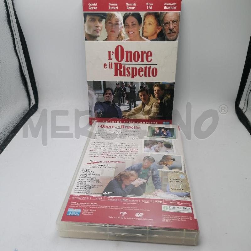 DVD PRIMA SERIE L'ONORE E IL RISPETTO  | Mercatino dell'Usato Roma porta maggiore 4