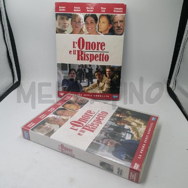 DVD PRIMA SERIE L'ONORE E IL RISPETTO  | Mercatino dell'Usato Roma porta maggiore 5