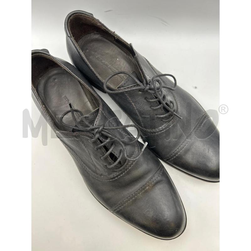 EMPRESA SCARPE UOMO GRIGIO SCURO PELLE STRINGATE | Mercatino dell'Usato Roma porta maggiore 1