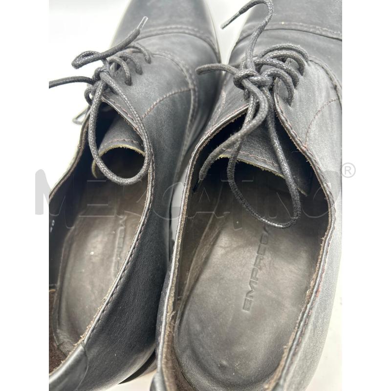 EMPRESA SCARPE UOMO GRIGIO SCURO PELLE STRINGATE | Mercatino dell'Usato Roma porta maggiore 4