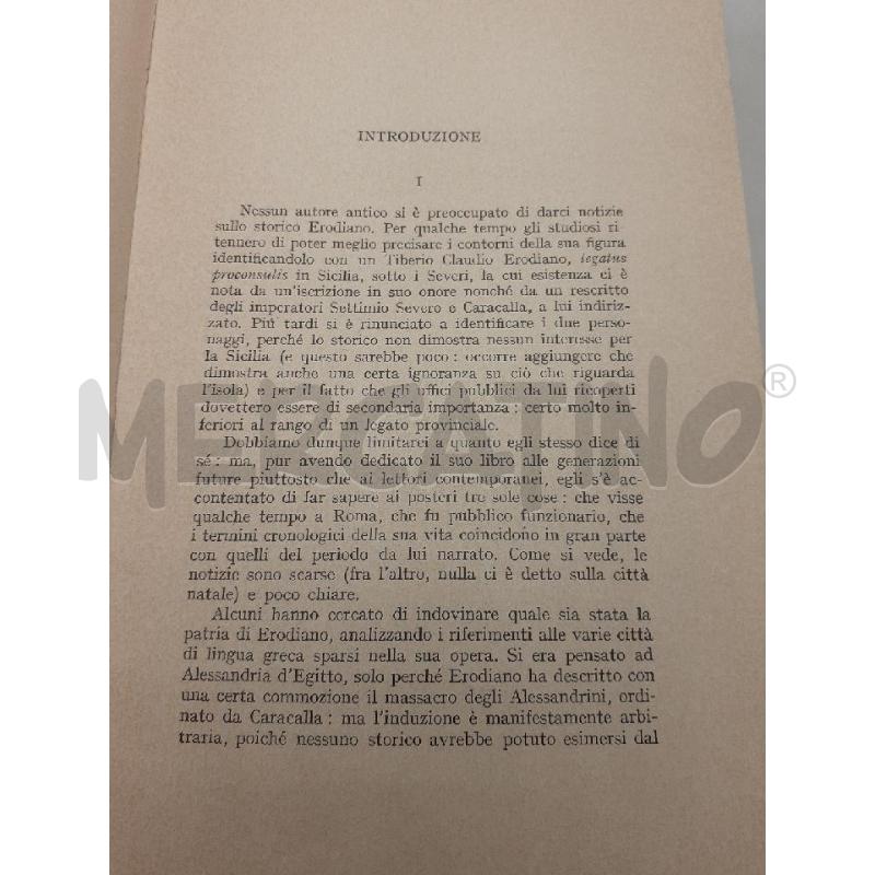 ERODIANO - STORIA DELL'IMPERO ROMANO DOPO MARCO AURELIO  | Mercatino dell'Usato Roma porta maggiore 3