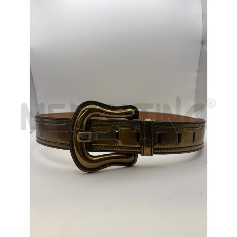 FENDI CINTURA BRONZO  | Mercatino dell'Usato Roma porta maggiore 3
