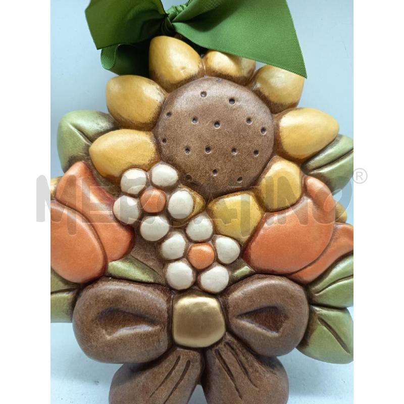 FORMELLA THUN GIRASOLE E FIOCCO  | Mercatino dell'Usato Roma porta maggiore 2