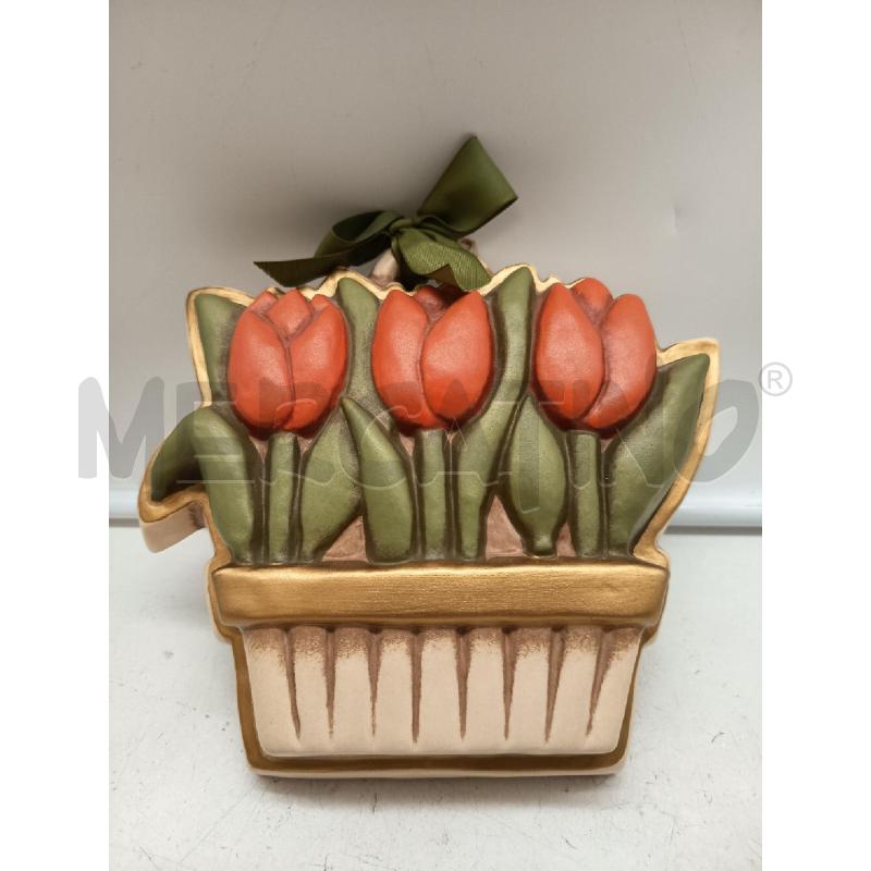 FORMELLA THUN TULIPANI | Mercatino dell'Usato Roma porta maggiore 3