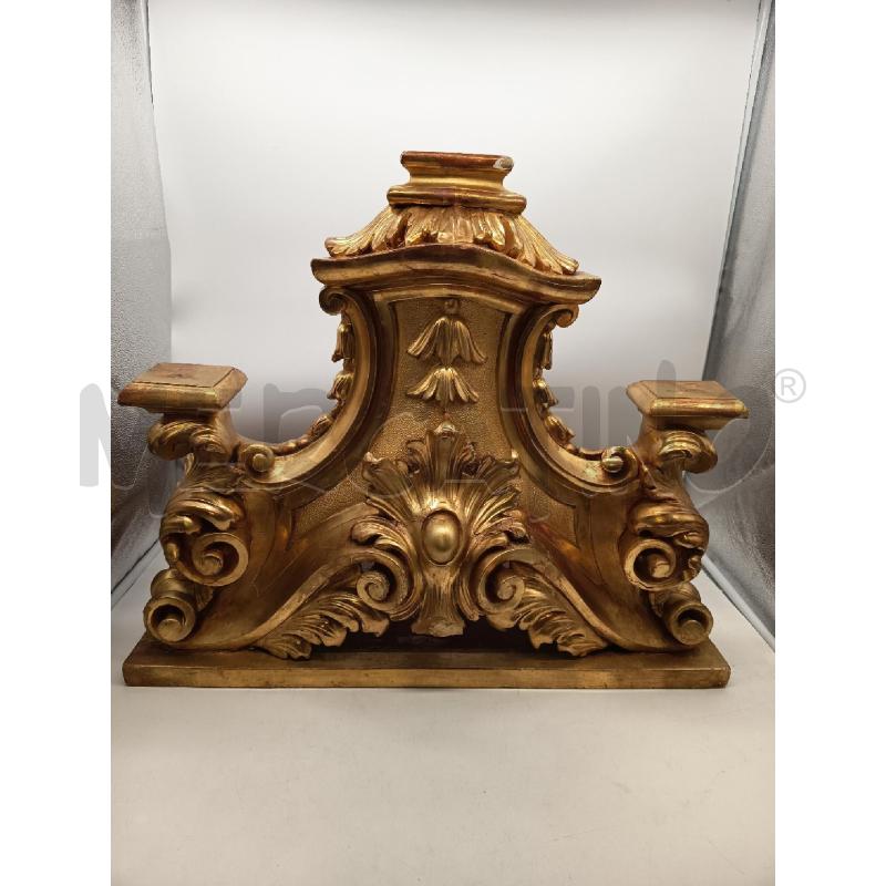 FREGIO LIGNO FOGLIA ORO FOGLIE RITORTE EPOCA | Mercatino dell'Usato Roma porta maggiore 1