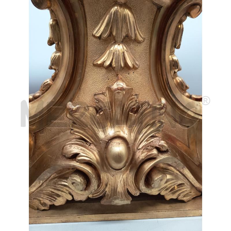 FREGIO LIGNO FOGLIA ORO FOGLIE RITORTE EPOCA | Mercatino dell'Usato Roma porta maggiore 2