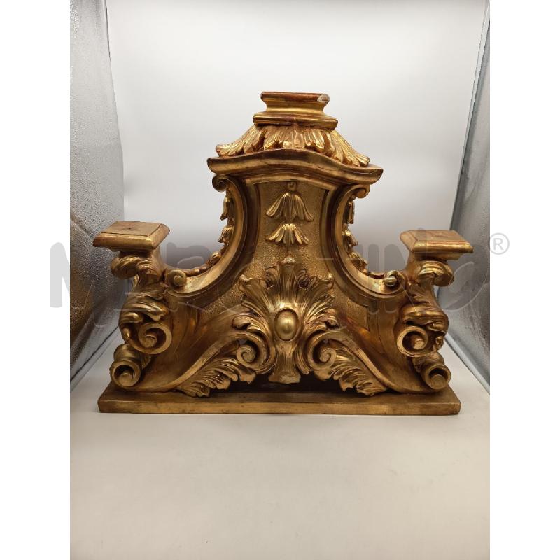 FREGIO LIGNO FOGLIA ORO FOGLIE RITORTE EPOCA | Mercatino dell'Usato Roma porta maggiore 3