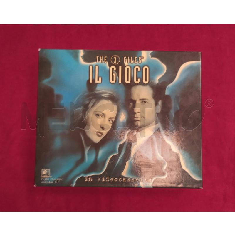 GIOCO X FILES IN VIDEOCASSETTA | Mercatino dell'Usato Roma porta maggiore 1