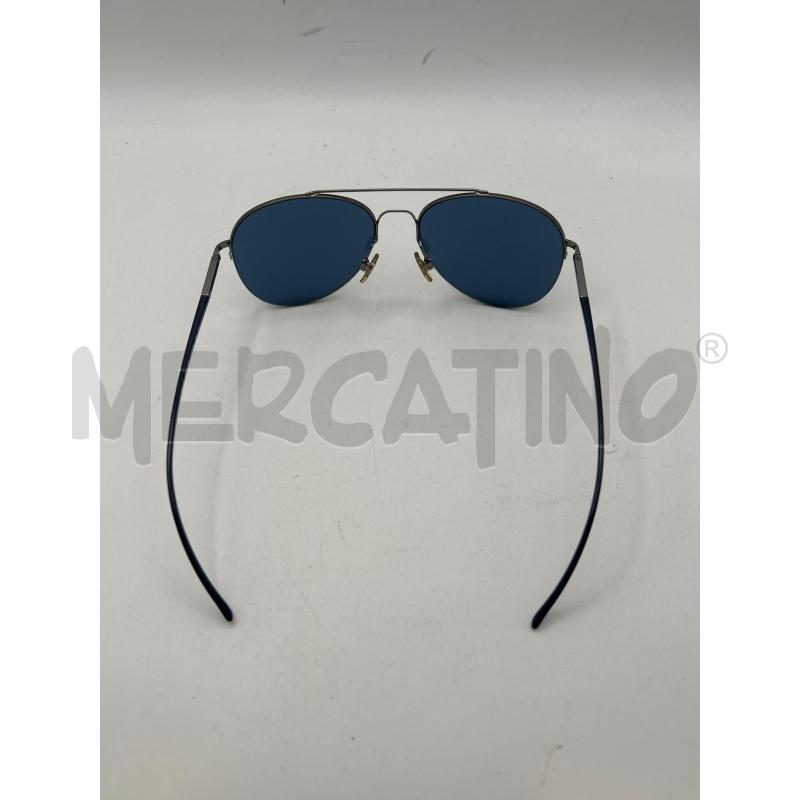 GIORGIO ARMANI OCCHIALI UOMO MONTATURA TITANIO LENTI BLU  | Mercatino dell'Usato Roma porta maggiore 3