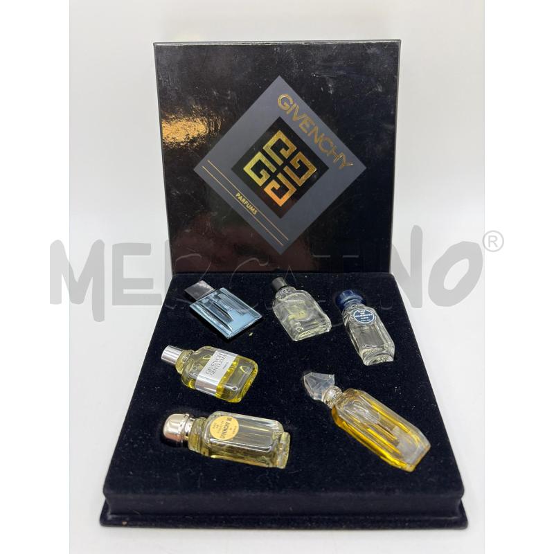 GIVENCHY PROFUMINI SCATOLA NERA PZ.6 | Mercatino dell'Usato Roma porta maggiore 1