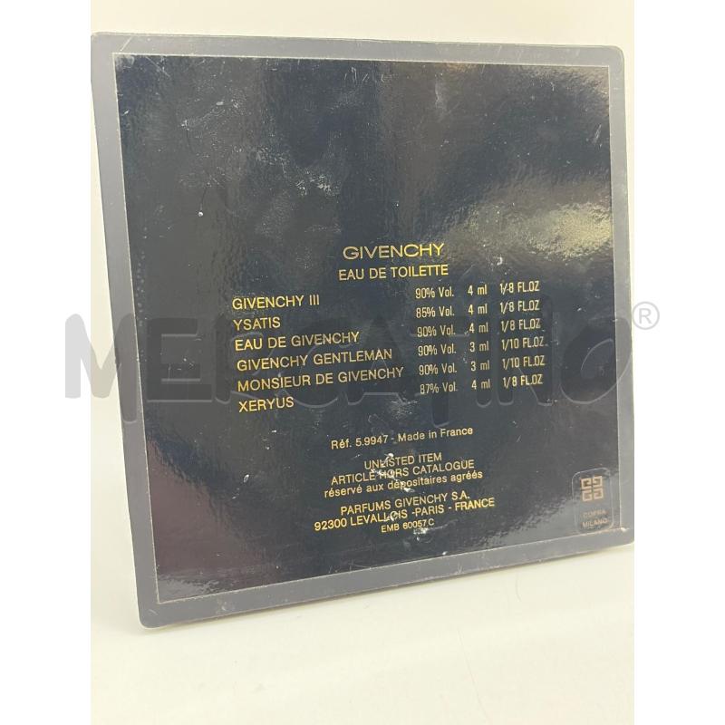 GIVENCHY PROFUMINI SCATOLA NERA PZ.6 | Mercatino dell'Usato Roma porta maggiore 4