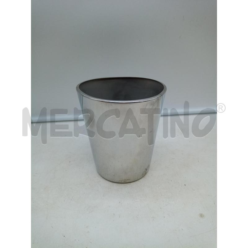 GLACETTE INOX ALESSI JASPER MORRISON LIEVI DIFETTI   | Mercatino dell'Usato Roma porta maggiore 1