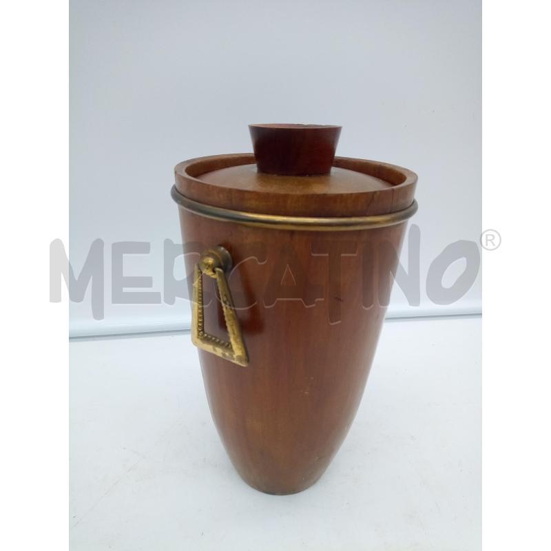 GLACETTE LEGNO MANICI OTTONE ANNI 40 | Mercatino dell'Usato Roma porta maggiore 2