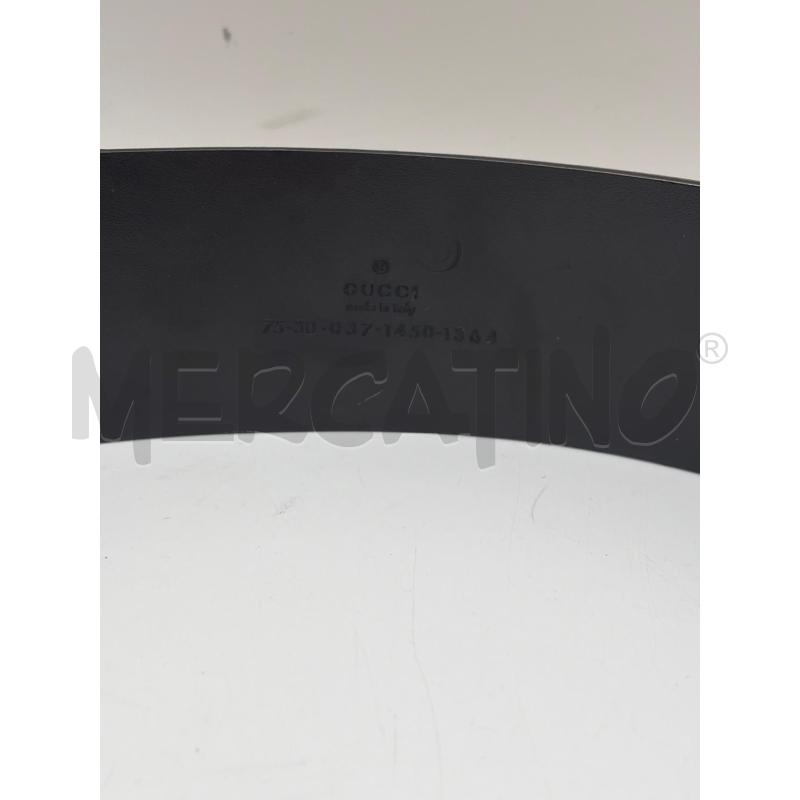 GUCCI CINTURA DONNA PELLE MARRONE FIBBIA IN OTTONE  | Mercatino dell'Usato Roma porta maggiore 4