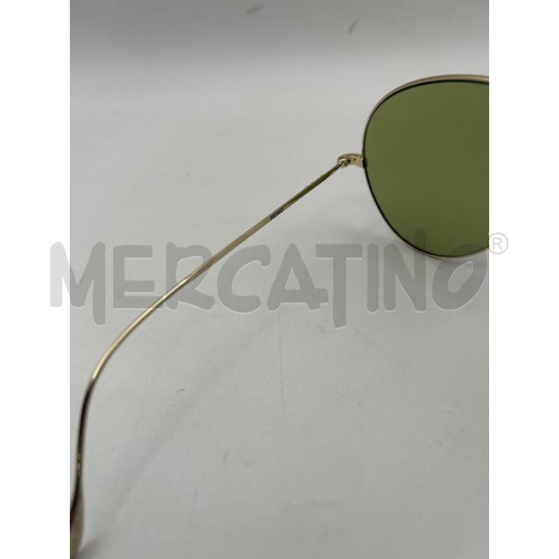 GUCCI OCCHIALI LENTE VERDE GOCCIA MONTATURA GOLD | Mercatino dell'Usato Roma porta maggiore 4