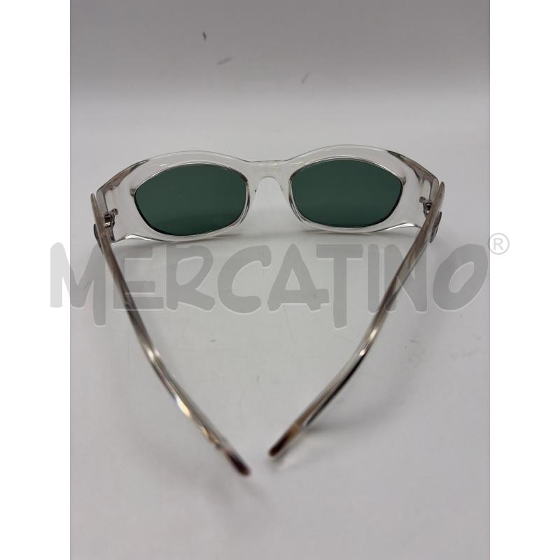 GUCCI OCCHIALI LENTE VERDE MONTATURA TRASPARENTE | Mercatino dell'Usato Roma porta maggiore 4
